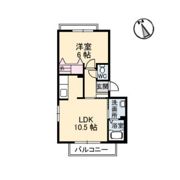 シャーメゾン大供の間取り画像