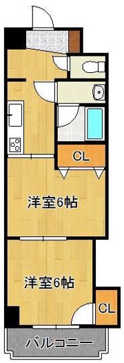 Hamiel九工大前の間取り画像