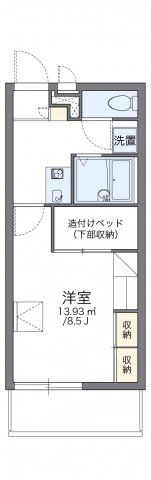 レオパレスマシェリの間取り画像