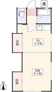 第一文化園アパートの間取り画像