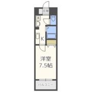 メゾン・デ・ノムラ島之内の間取り画像