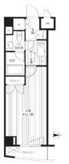 グランハイツ東新宿の間取り画像