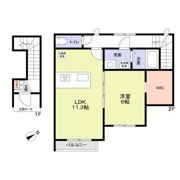 青藍の間取り画像