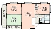 アグレアブル龍田の間取り画像