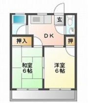 フラワーマンションの間取り画像