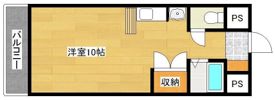 ベルガ清水の間取り画像
