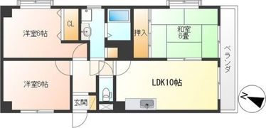 アサヒビルの間取り画像