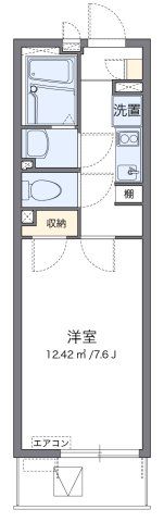 クレイノセジュール中原の間取り画像