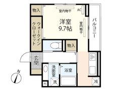 サンマルク Wの間取り画像