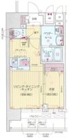 プレリス阿波座Bloomの間取り画像