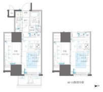 ZOOM信濃町の間取り画像