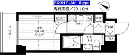 グランドコンシェルジュ板橋本町の間取り画像