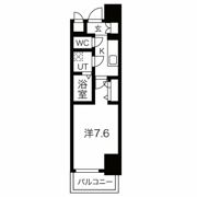 レジュールアッシュ梅田リュクスの間取り画像