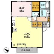 ドエル福島 Dの間取り画像