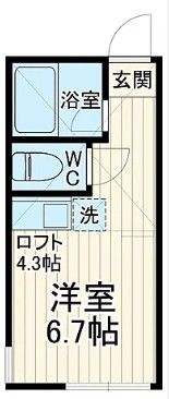 ユナイト八景アルザス・ロレーヌの間取り画像
