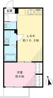 ヴィラ デ ソールの間取り画像