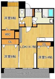 サンパーク守恒の間取り画像