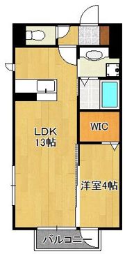 D-room的場町の間取り画像