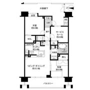 レーベンハイム川越ルミアージュの間取り画像