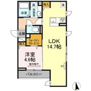 アンジュール中野の間取り画像
