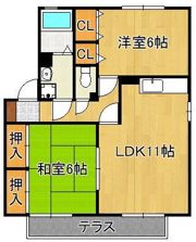 グランドゥール B棟の間取り画像