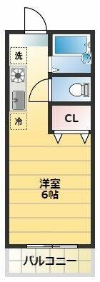 サンハイツワカバの間取り画像