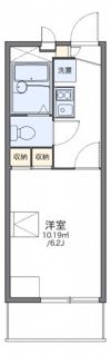 レオパレスグリーンリーブズの間取り画像