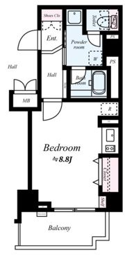 エスリード西本町の間取り画像