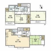 宮前戸建の間取り画像