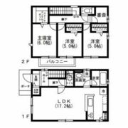 東川島町戸建ての間取り画像