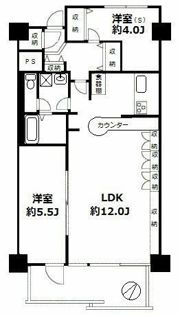 吉祥寺ハイムの間取り画像