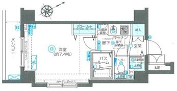 フェニックス国分寺弐番館の間取り画像