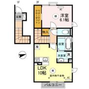 アヴァンティ若杉の間取り画像