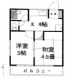 グリーンコーポの間取り画像
