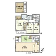 神大寺戸建の間取り画像