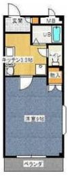 レザンドールⅡの間取り画像