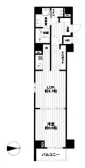 トレゾール亀戸の間取り画像