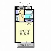 アルファ枝川の間取り画像