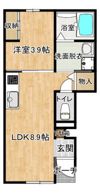 エルミタージュの間取り画像