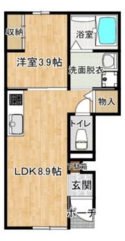 エルミタージュの間取り画像