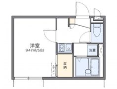 レオパレスカサブランカⅡの間取り画像