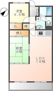 ホワイトキャッスル平針Ⅲの間取り画像