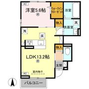 エクシアの間取り画像