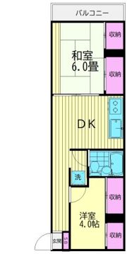 三恵ハウスBの間取り画像