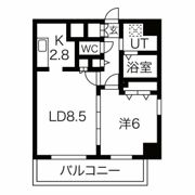 エストーネ野田阪神の間取り画像