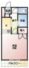 アネックス豊Ⅱの間取り画像
