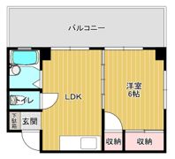 大川ハイツの間取り画像