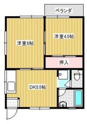 マリンコーポ鴨居の間取り画像