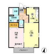 クレイン A/B/Cの間取り画像