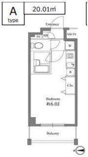 EXIA元住吉の間取り画像